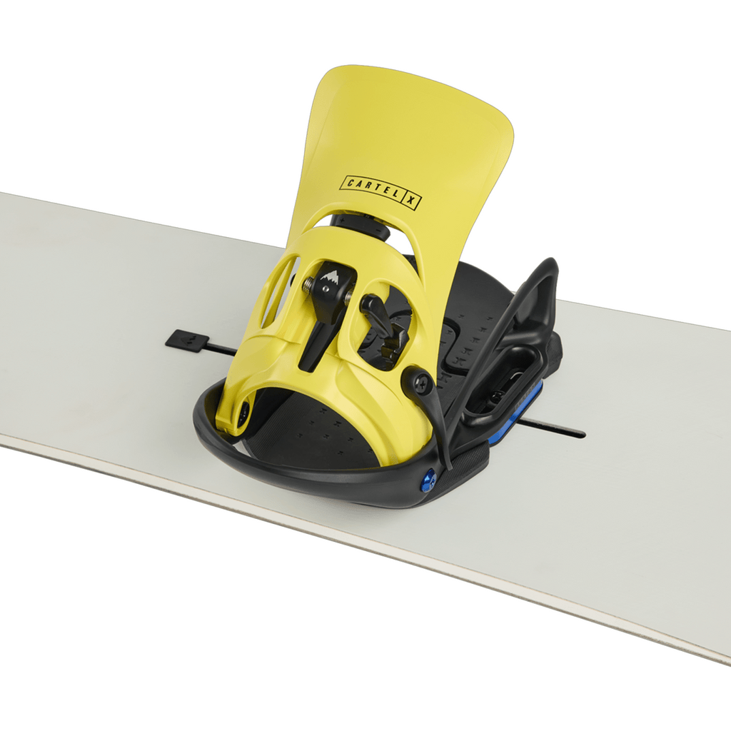 Burton Men's Step On Cartel X EST Snowboard Bindings 2026 Atomic Yellow/Black - Comor - Go Play Outside