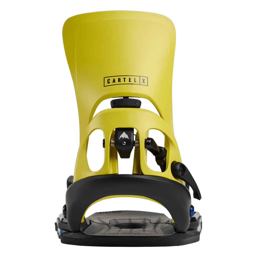 Burton Men's Step On Cartel X EST Snowboard Bindings 2026 Atomic Yellow/Black - Comor - Go Play Outside