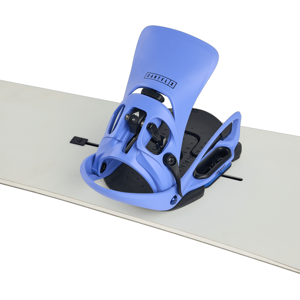 Burton Men's Step On Cartel X EST Snowboard Bindings 2026 Iris Bloom - Comor - Go Play Outside