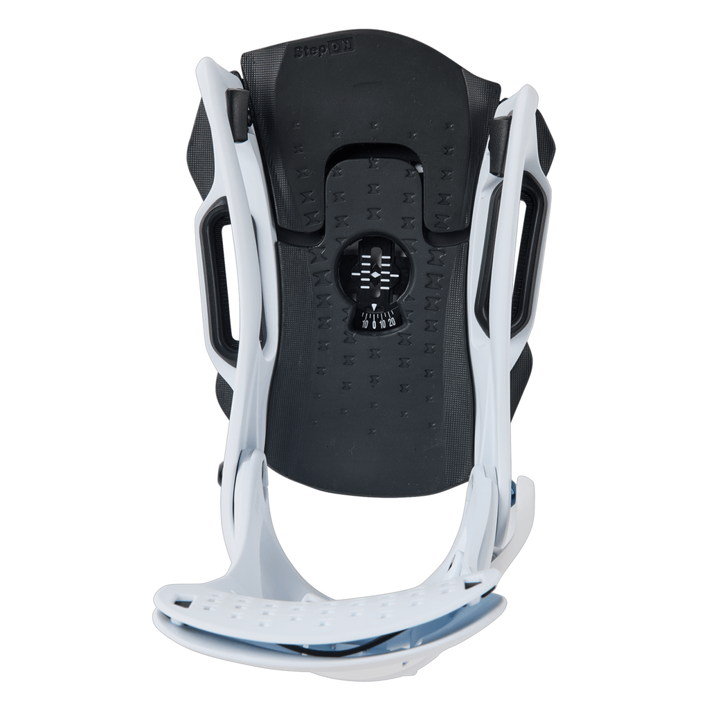 Burton Men's Step On Genesis EST Snowboard Bindings 2026 White - Comor - Go Play Outside