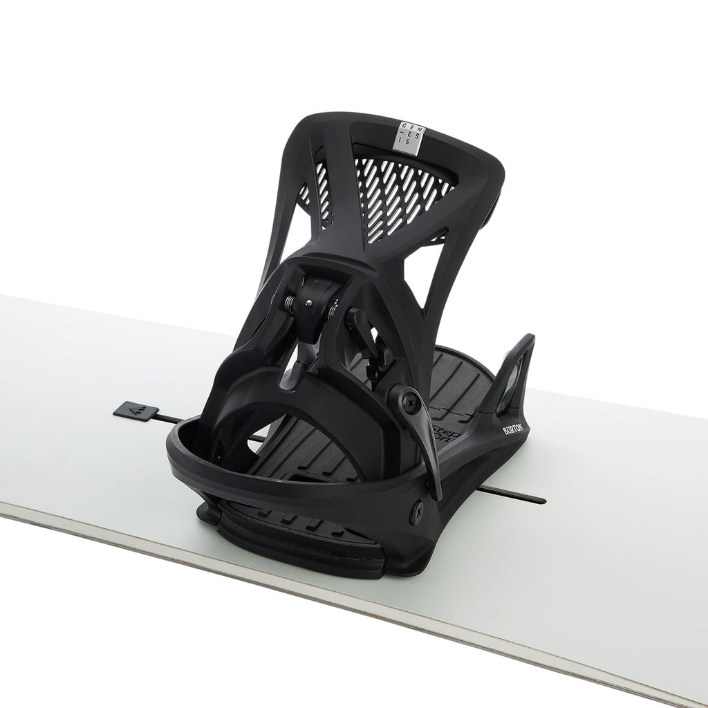Burton Men's Step On Genesis Re:Flex Snowboard Bindings 2026 Black - Comor - Go Play Outside