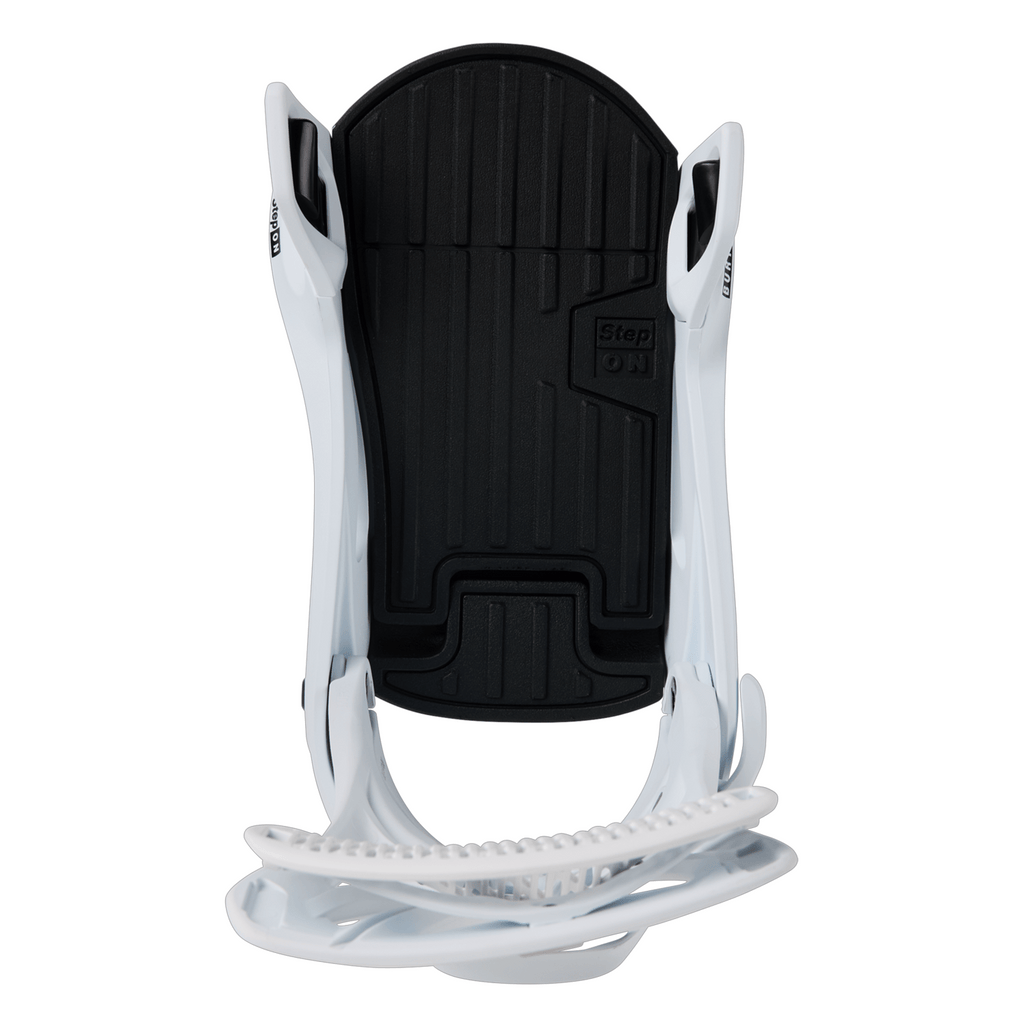 Burton Men's Step On Genesis Re:Flex Snowboard Bindings 2026 White - Comor - Go Play Outside