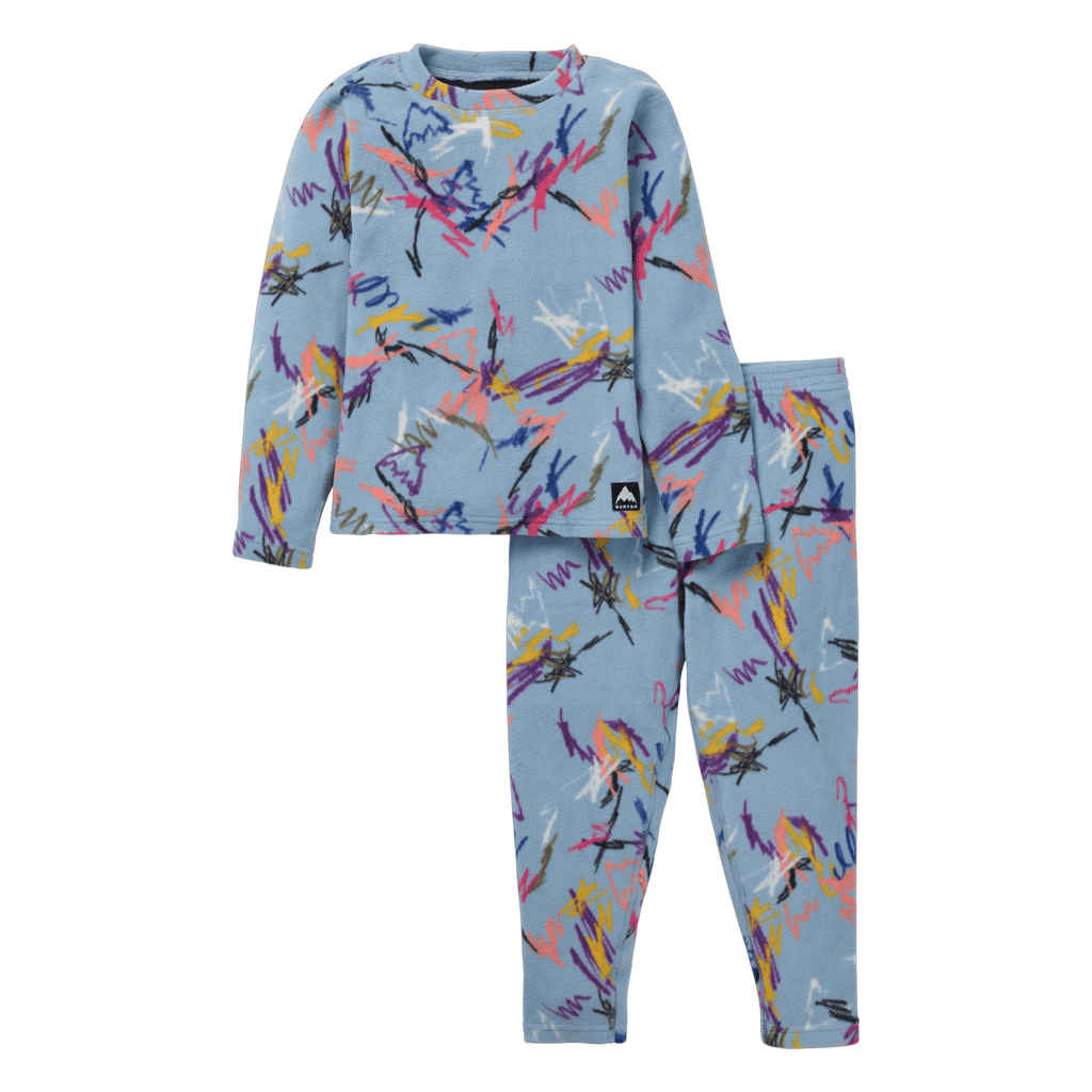 Burton Toddlers Fleece Base Layer Set 2026 Scribble - Comor - Go Play Outside