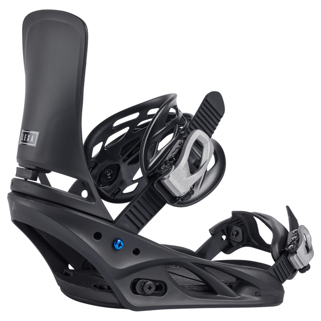 Burton Women's Lexa Snowboard Bindings 2026 Black - Comor - Go Play Outside
