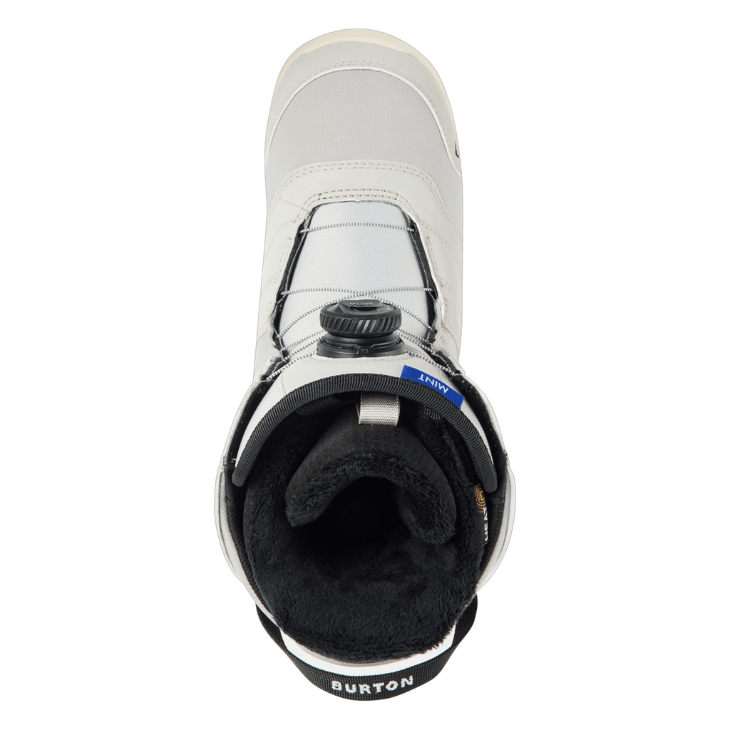 Burton Women's Mint BOA Snowboard Boots 2026 Gray Cloud - Comor - Go Play Outside