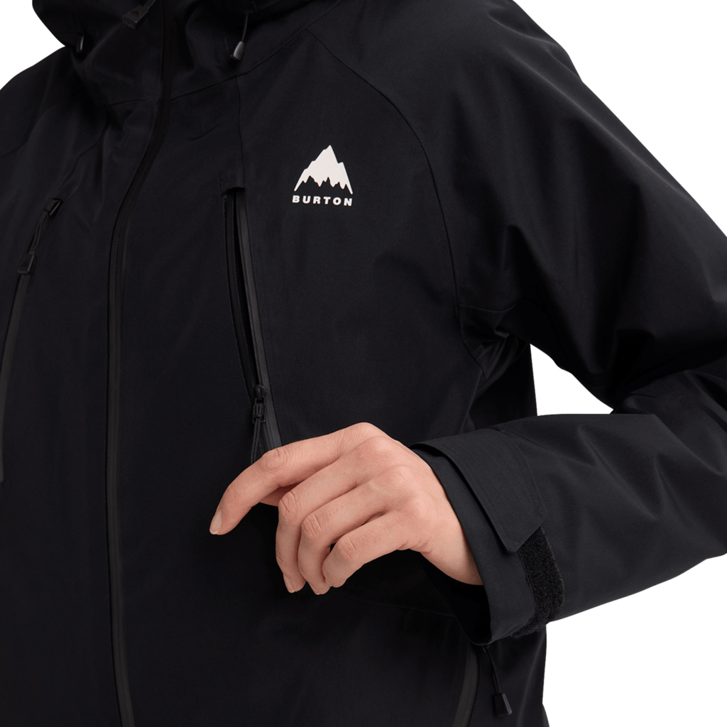 Burton Women's Reserve Gore - Tex 2L Insulated Jacket 2026 True Black - Comor - Go Play Outside