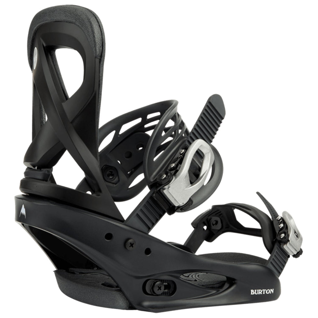 Burton Women's Scribe Re:Flex Snowboard Bindings 2026 Black - Comor - Go Play Outside