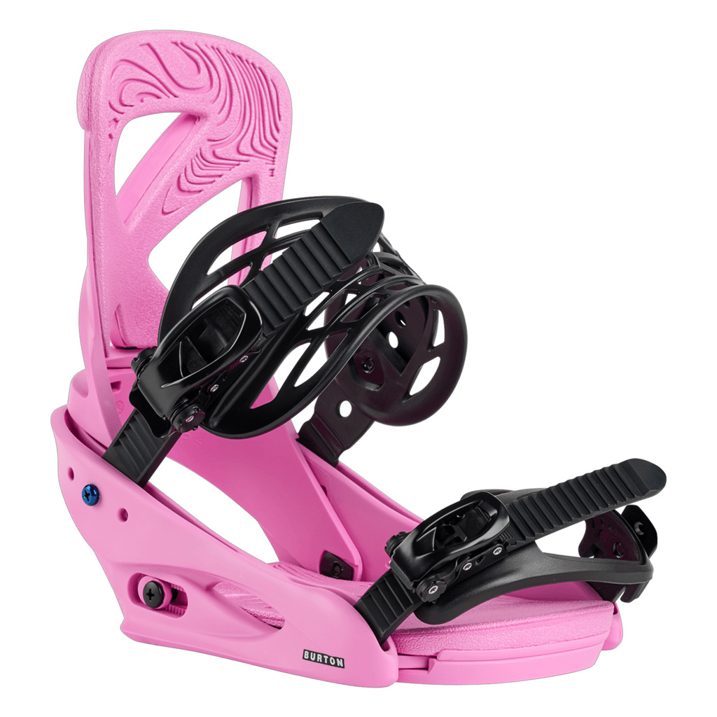 Burton Women's Scribe Re:Flex Snowboard Bindings 2026 Fuchsia Pink - Comor - Go Play Outside