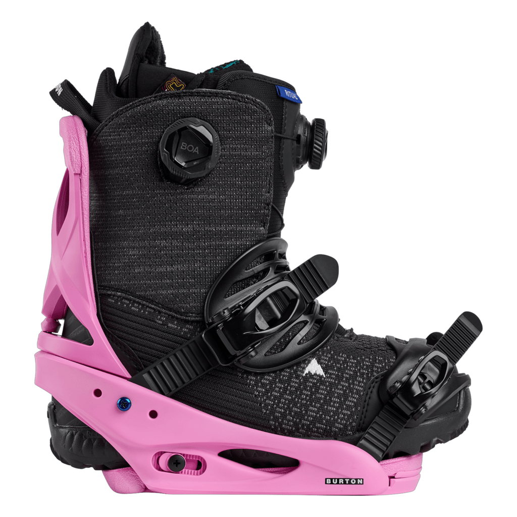 Burton Women's Scribe Re:Flex Snowboard Bindings 2026 Fuchsia Pink - Comor - Go Play Outside