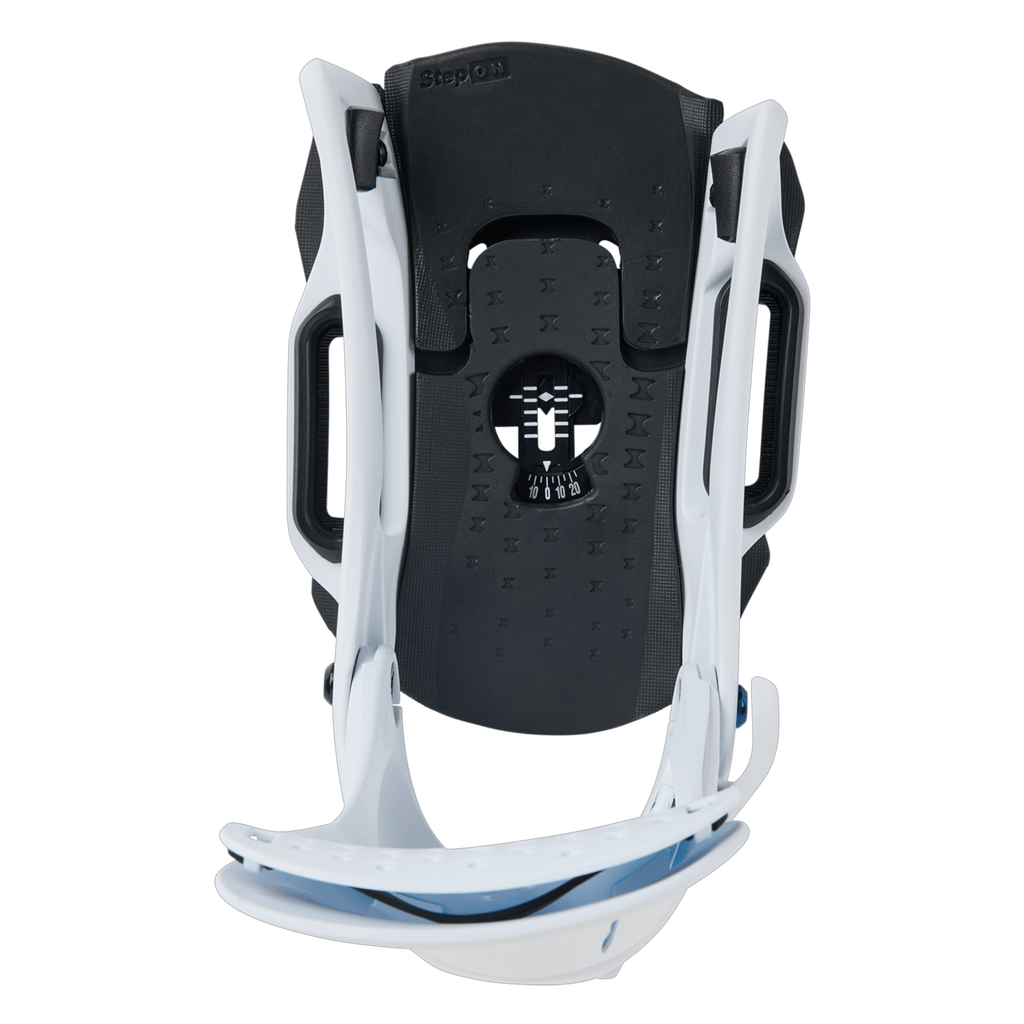 Burton Women's Step On Escapade EST Snowboard Bindings 2026 White - Comor - Go Play Outside