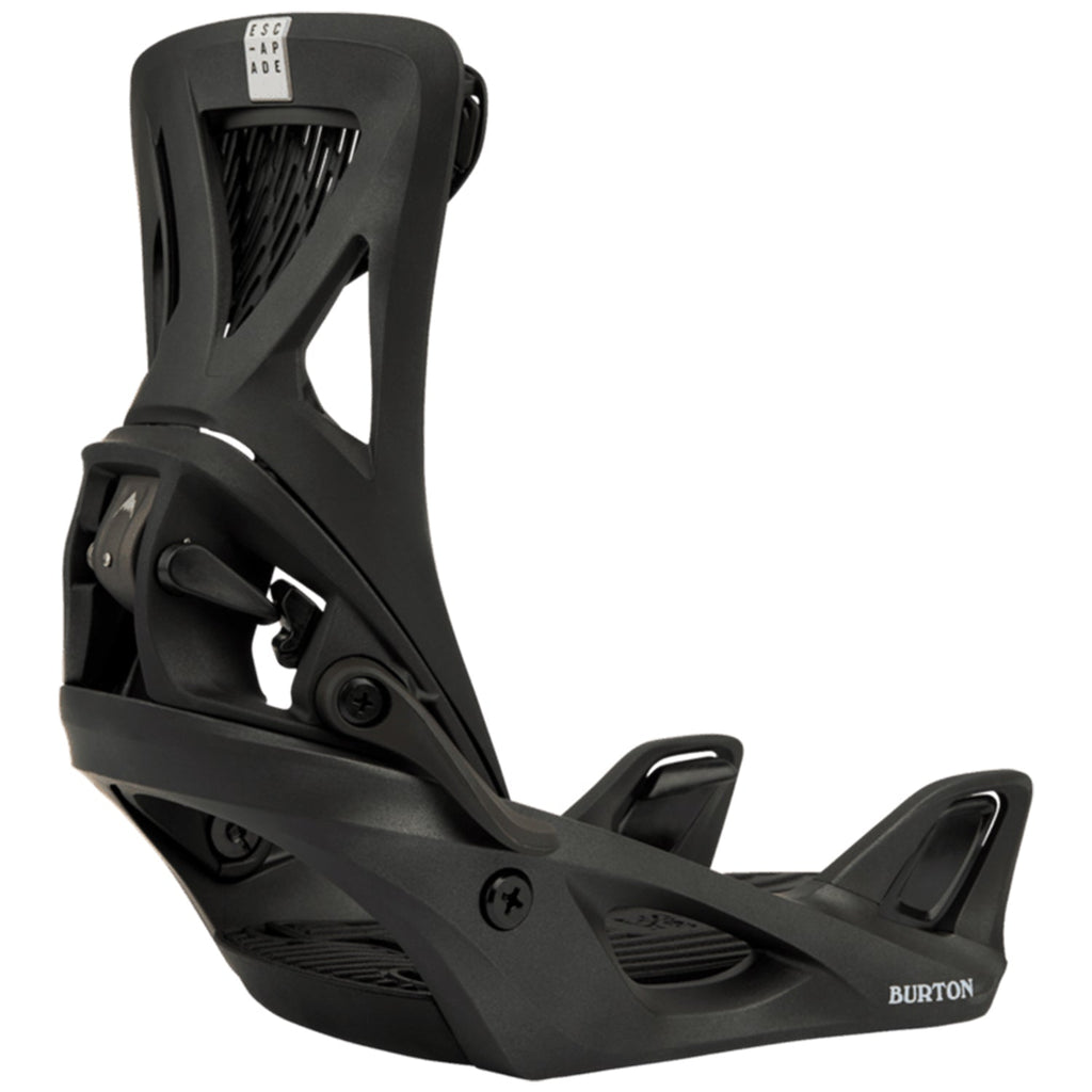 Burton Women's Step On Escapade Re:Flex Snowboard Bindings 2026 Black - Comor - Go Play Outside