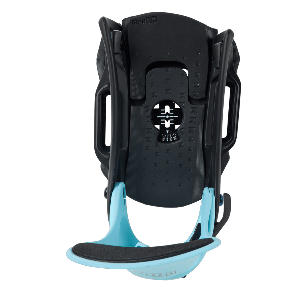 Burton Women's Step On Lexa X EST Snowboard Bindings 2026 Light Teal/Black - Comor - Go Play Outside