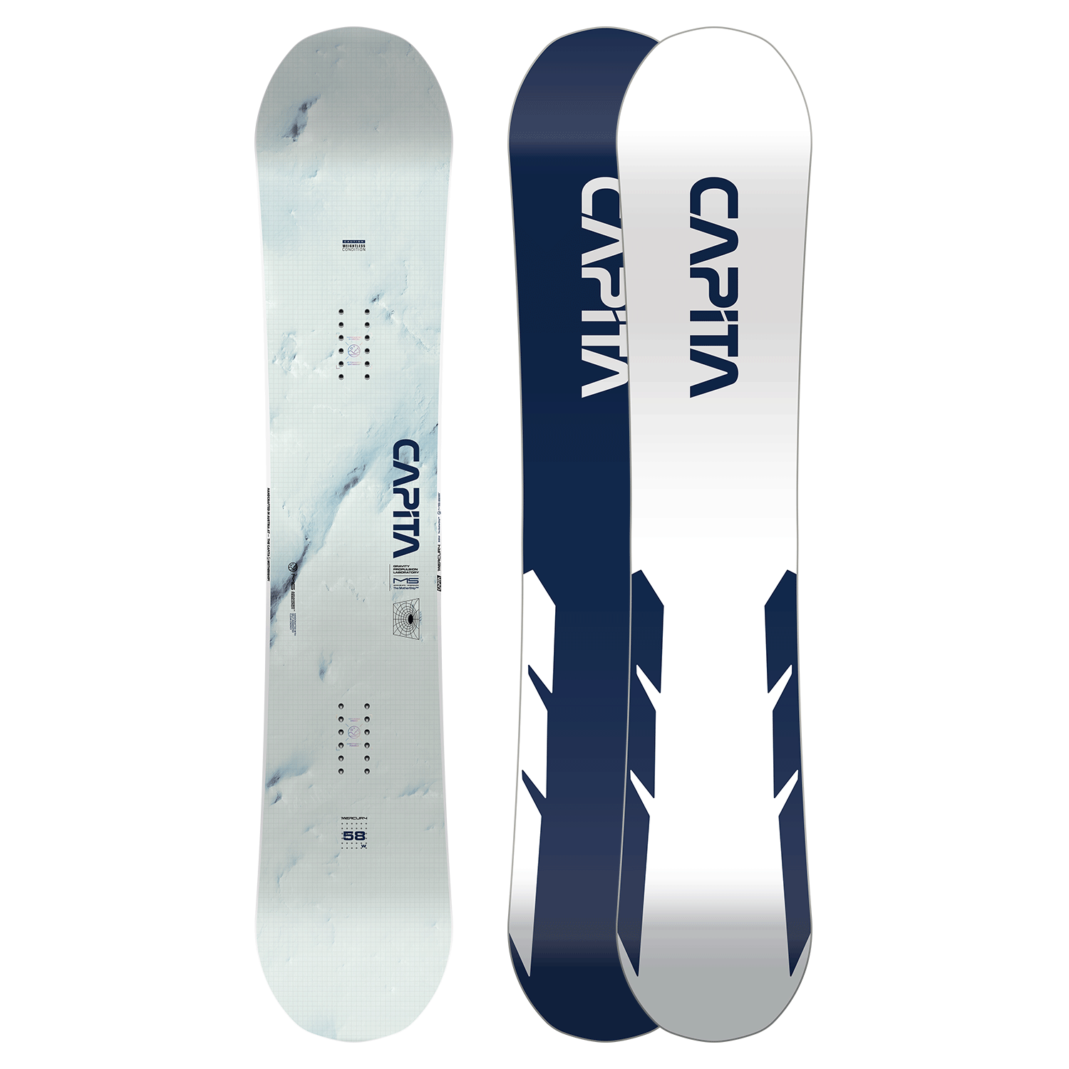 Capita Men's Mercury Snowboard 2024 – Comor