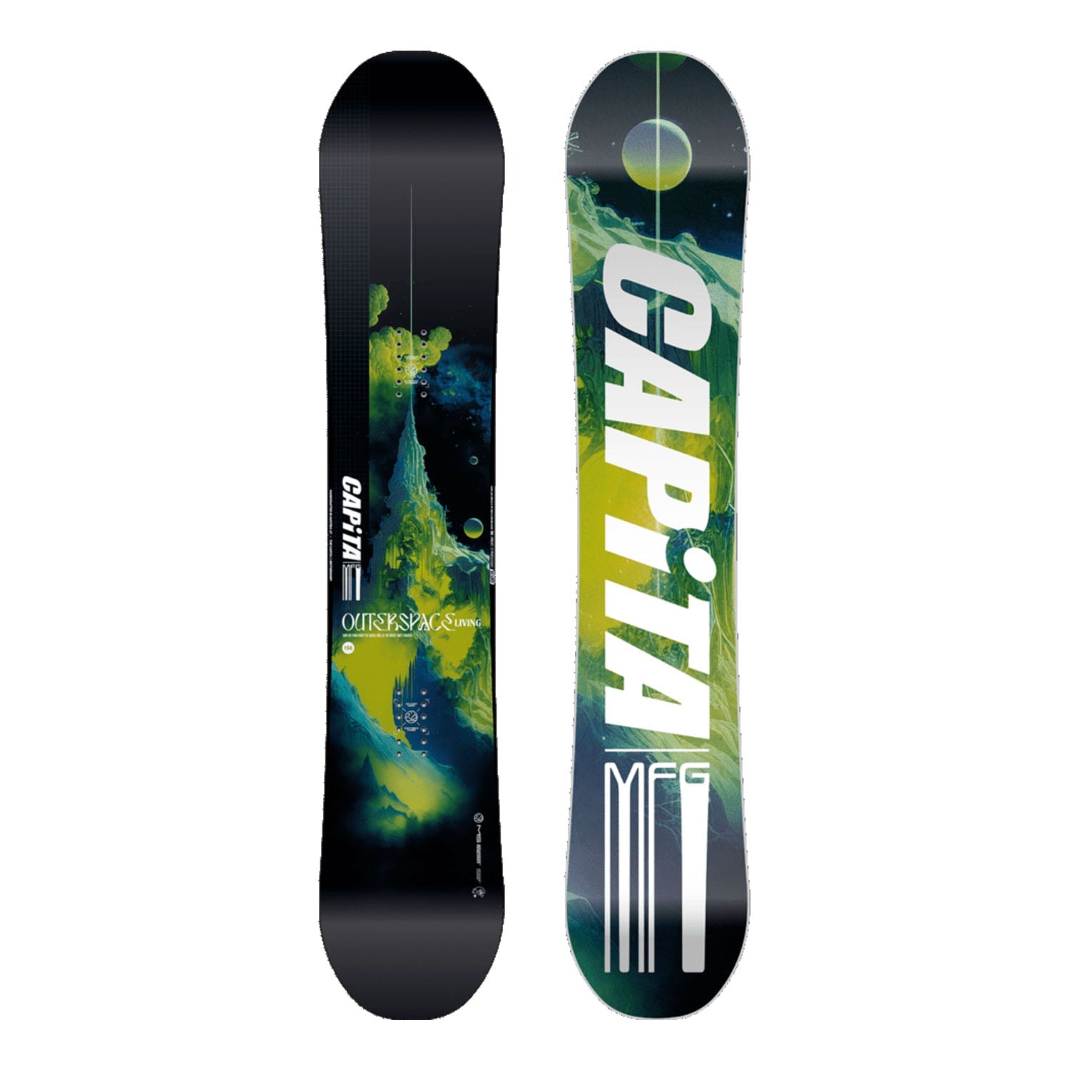 2025 capita snowboards Capita Men's Outerspace Living Snowboard 2025 – Comor