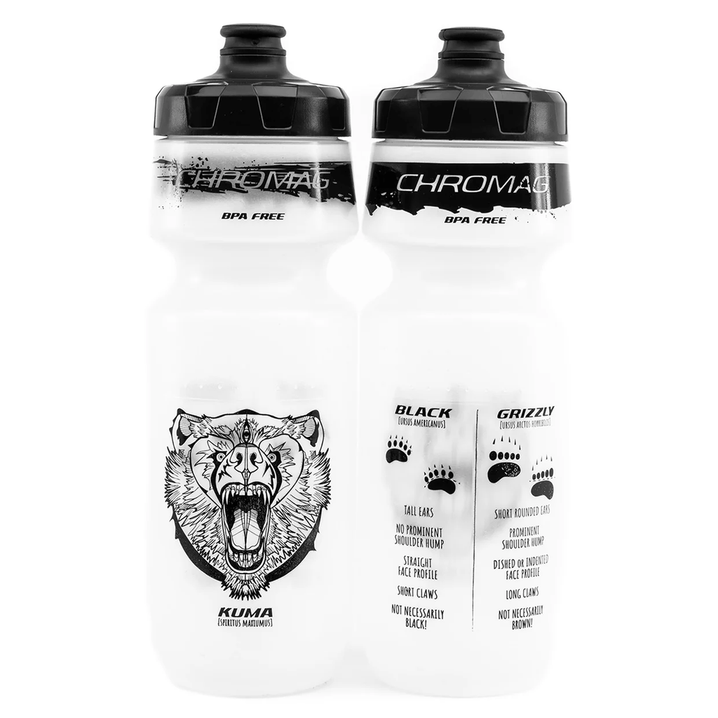Chromag Kuma 750mL Water Bottle Clear - Comor - Go Play Outside