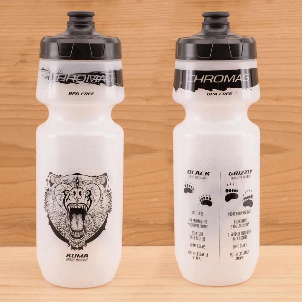 Chromag Kuma 750mL Water Bottle Clear - Comor - Go Play Outside