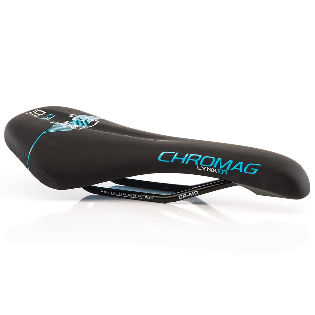 Chromag Lynx DT 280mm / 135mm Saddle Black/Blue - Comor - Go Play Outside