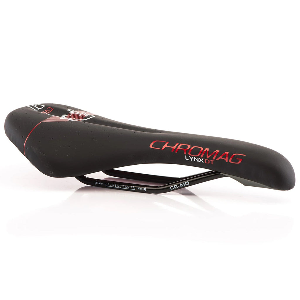 Chromag Lynx DT 280mm / 135mm Saddle Black/Red - Comor - Go Play Outside