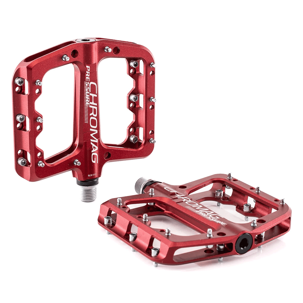 Chromag Pressure Pedals Red - Comor - Go Play Outside