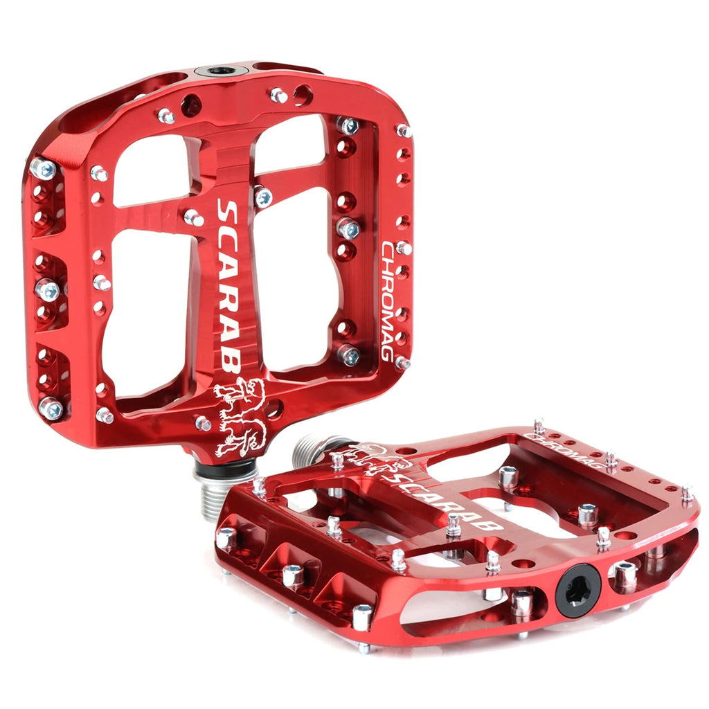Chromag Scarab Pedals Red - Comor - Go Play Outside