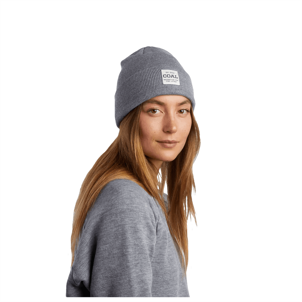 Coal Uniform Mid Beanie Heather Grey - Comor - Go Play Outside