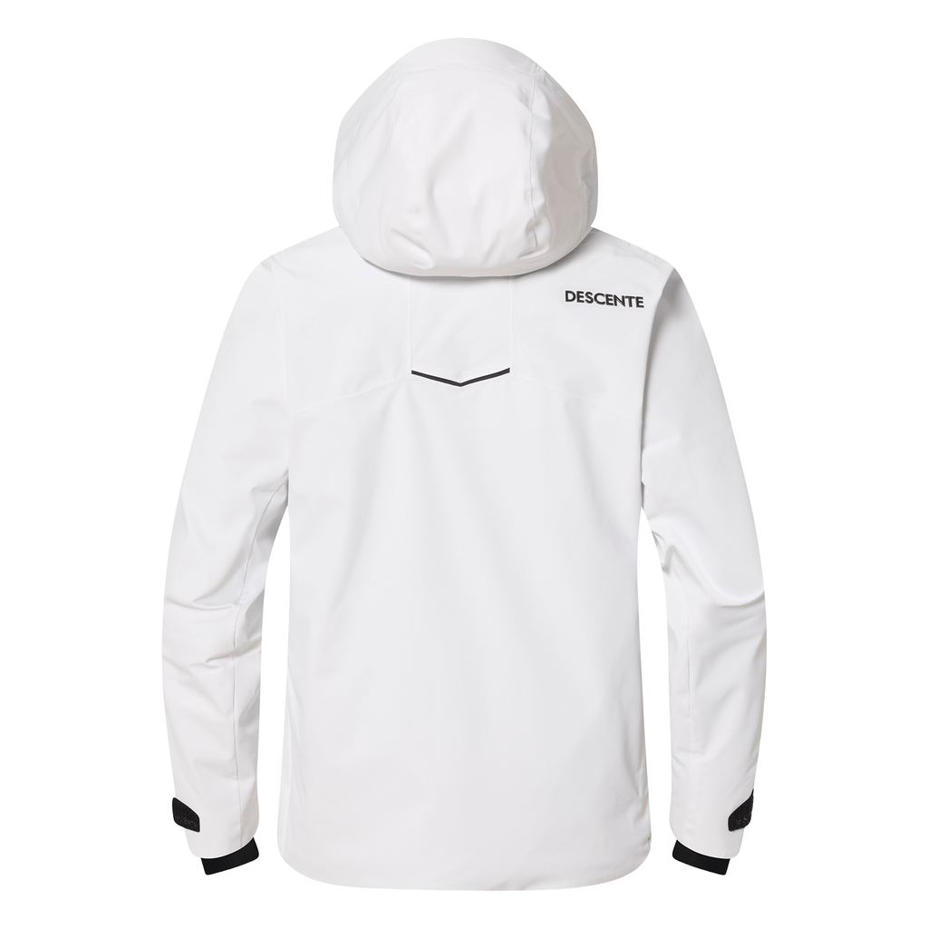 Descente Men's Caden Jacket 2026 Super White - Comor - Go Play Outside