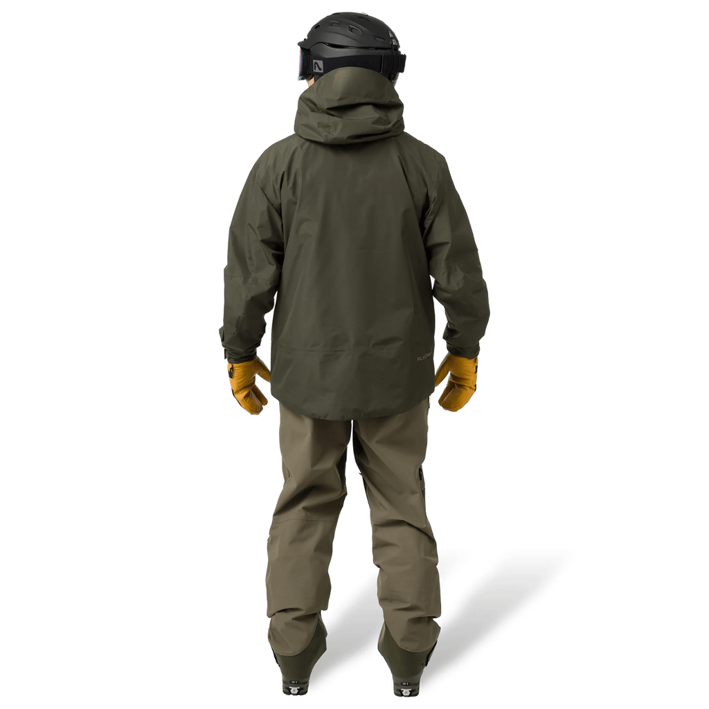 Flylow Men's Dante Gore - tex Jacket 2026 Evergreen/Rye - Comor - Go Play Outside
