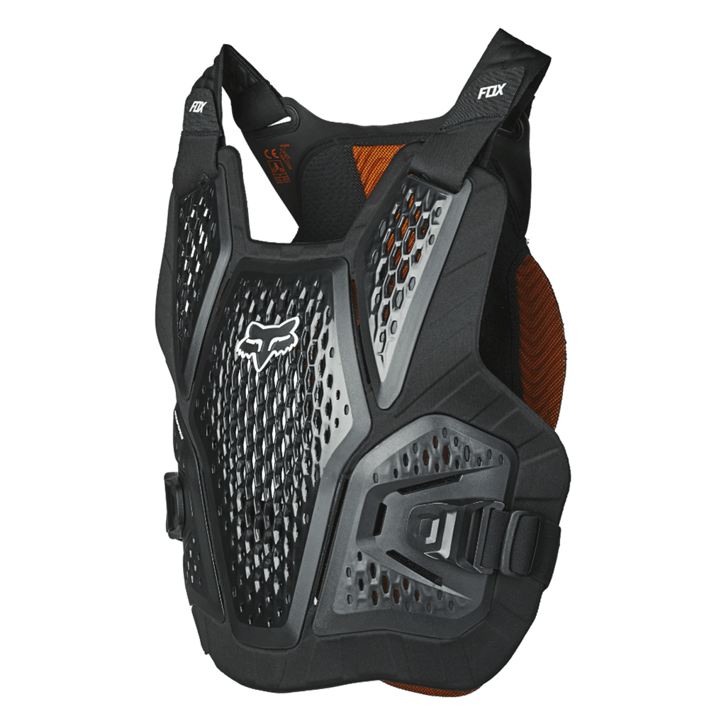 Fox Raceframe Impact Soft Back CE D3O Chest Protector Black - Comor ...