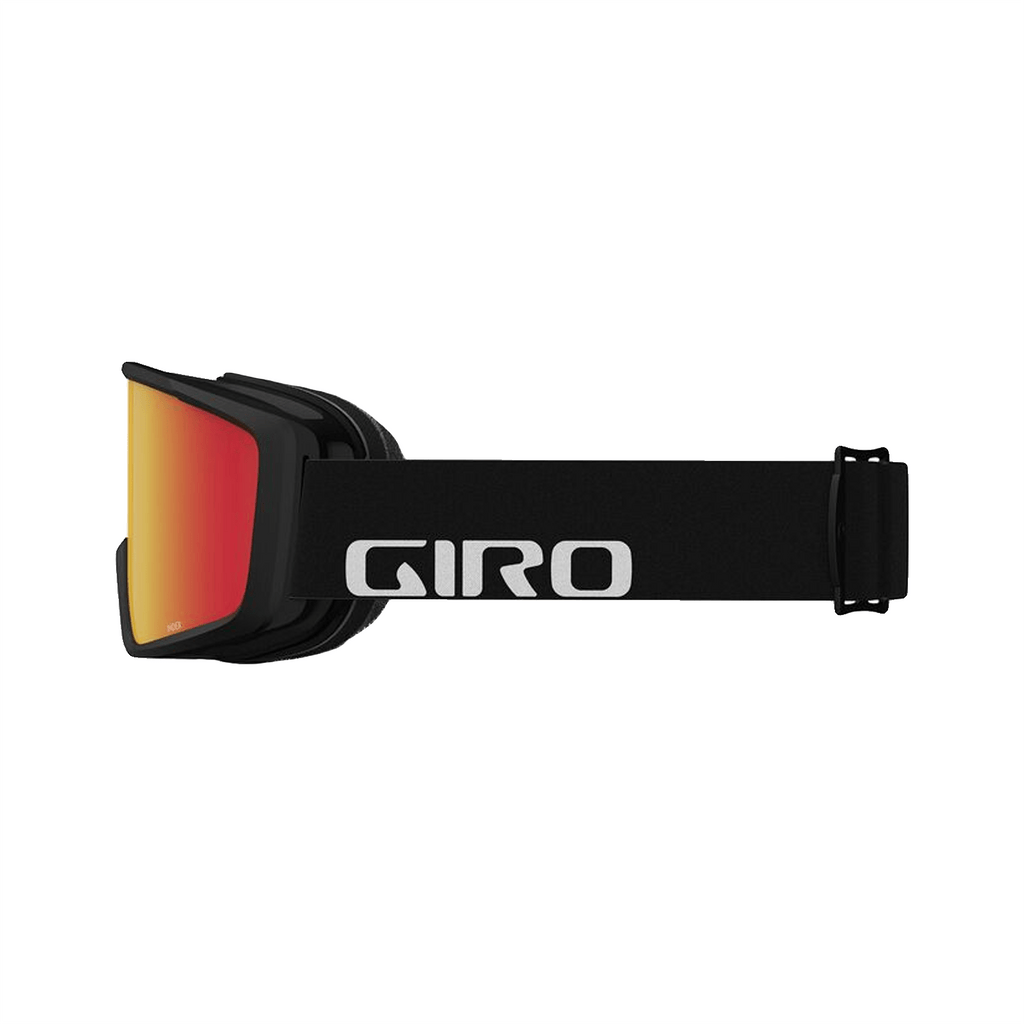 Giro Index 2.0 Low Bridge Fit Goggles Black Wordmark/Amber Scarlet - Comor - Go Play Outside