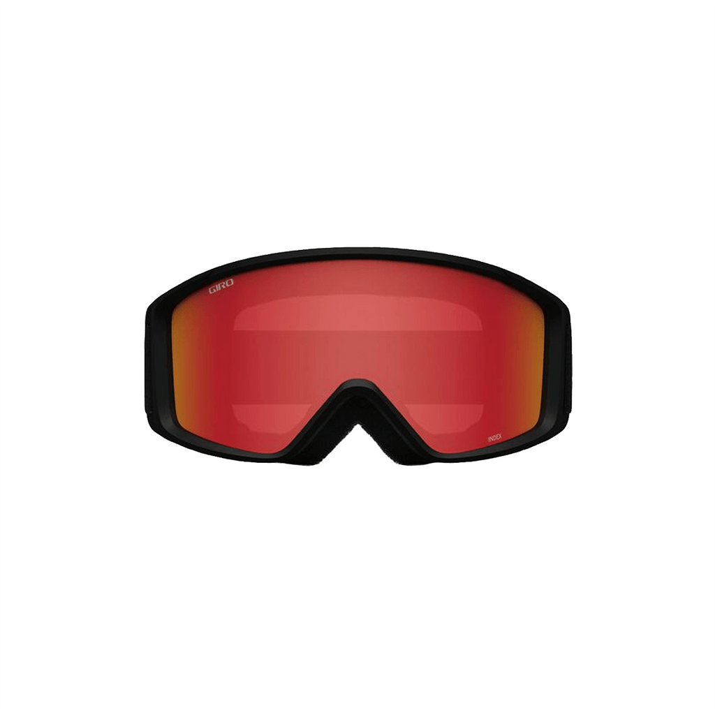 Giro Index 2.0 Low Bridge Fit Goggles Black Wordmark/Amber Scarlet - Comor - Go Play Outside