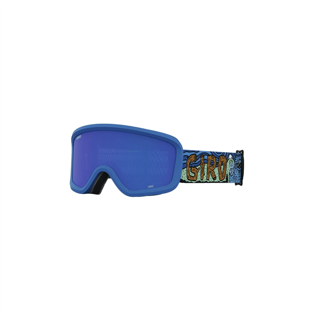 Giro Kids Chico 2.0 Flash Goggles Blue Shreddy Yeti/Grey Cobalt - Comor - Go Play Outside