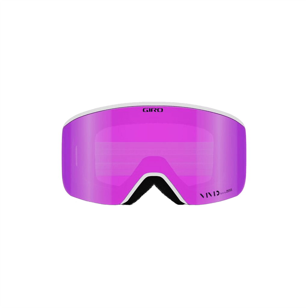 Giro Women's Ella Low Bridge Fit Goggles White Limitless/ Vivid Pink + Vivid Infrared - Comor - Go Play Outside