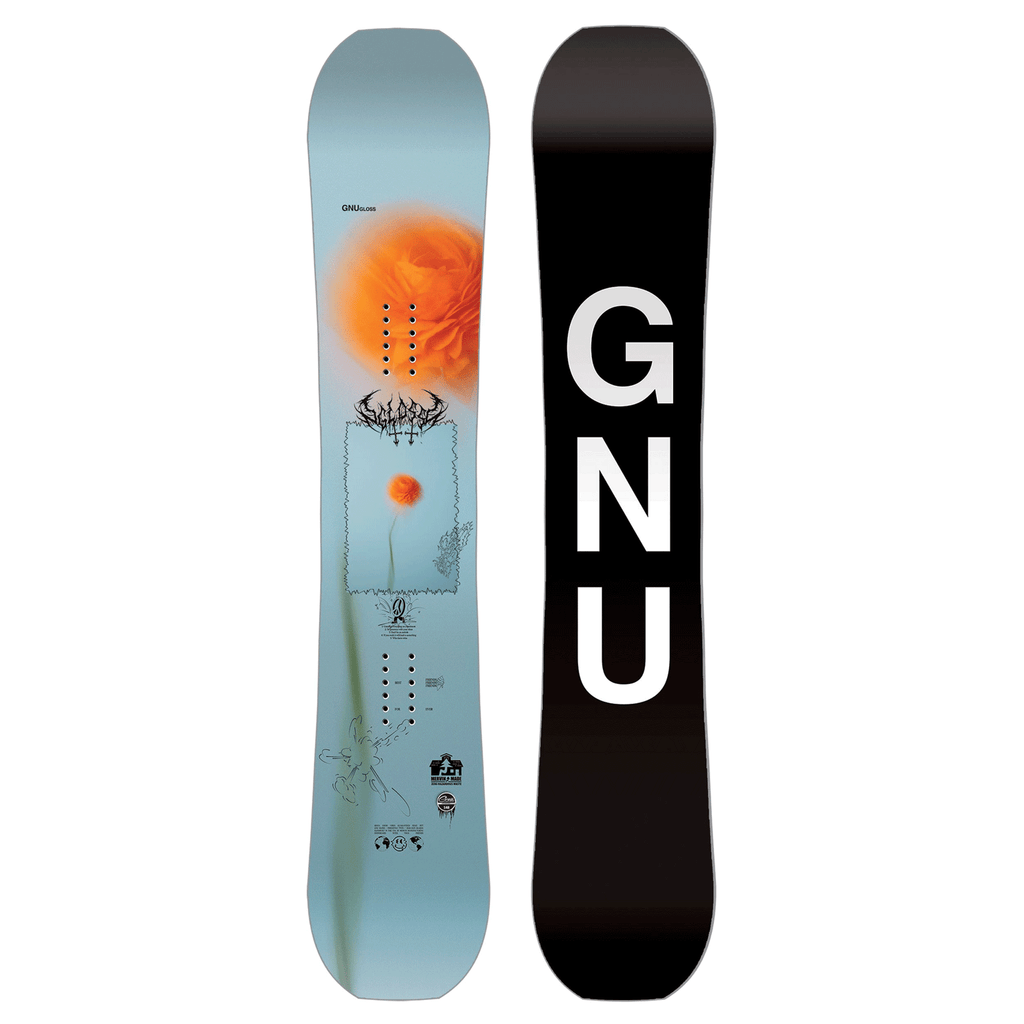 Gnu Women's Gloss Snowboard 2025 - Comor - Go Play Outside