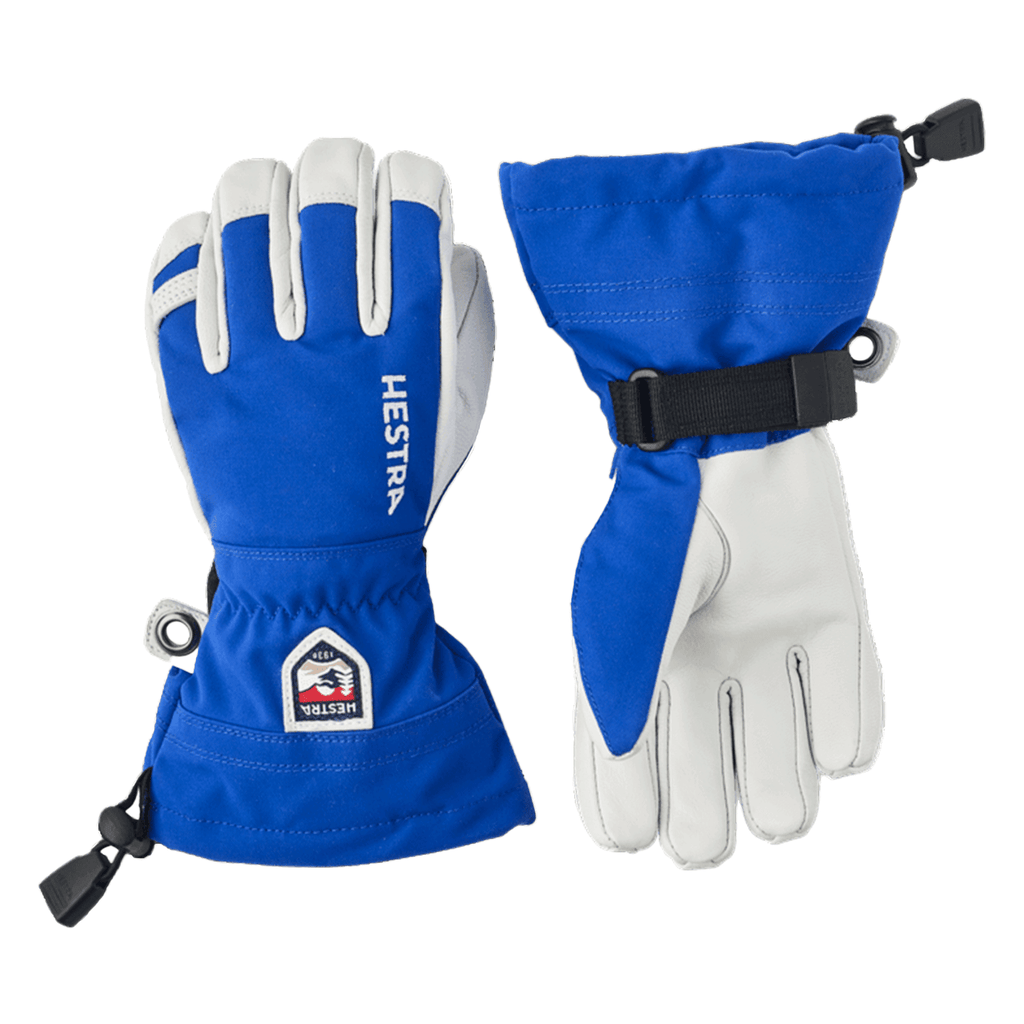 Hestra Kids Heli Ski Jr Glove Royal Blue - Comor - Go Play Outside
