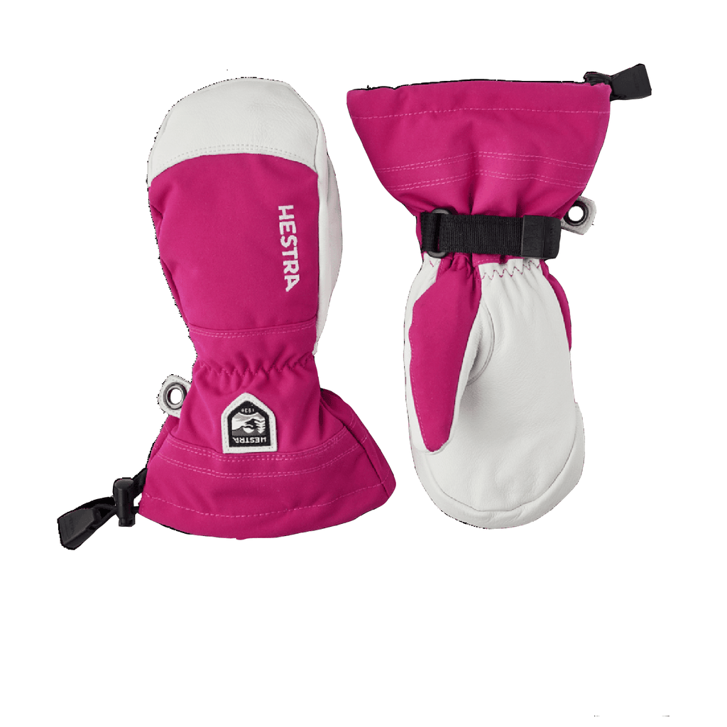 Hestra Kids Heli Ski Jr. Mitt Fuschia - Comor - Go Play Outside