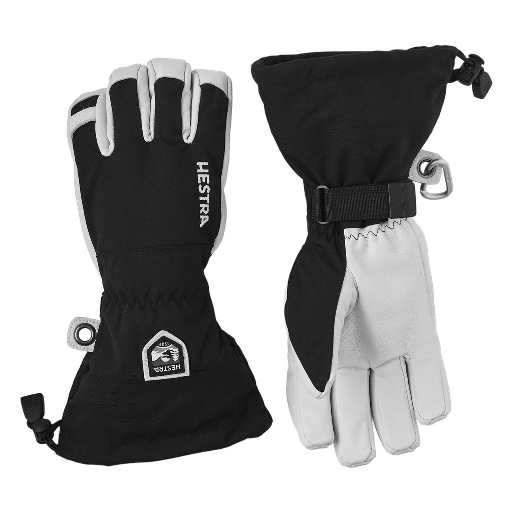 Hestra Men's Army Leather Heli Ski Glove Black - Comor - Go Play Outside