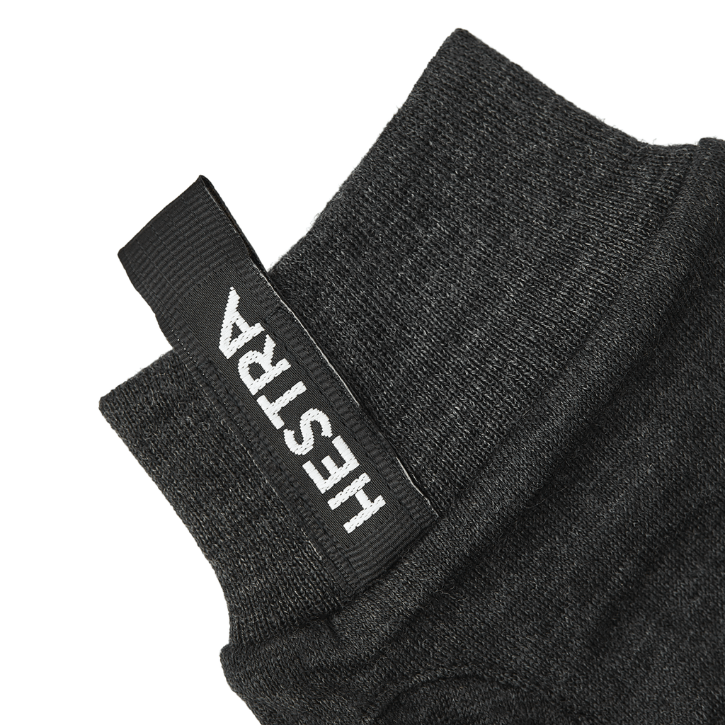 Hestra Merino Wool Liner Active Charcoal Charcoal - Comor - Go Play Outside