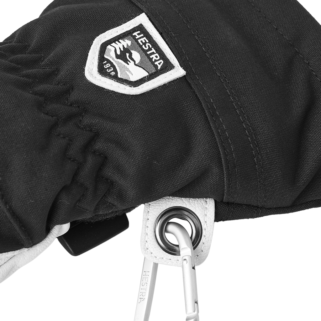 Hestra Women's Heli Ski Mitt Black/Off White - Comor - Go Play Outside
