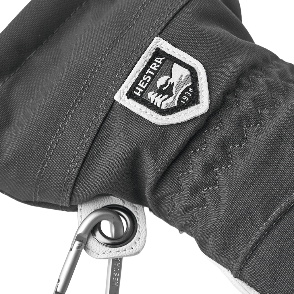 Hestra Women's Heli Ski Mitt Grey/Off White - Comor - Go Play Outside