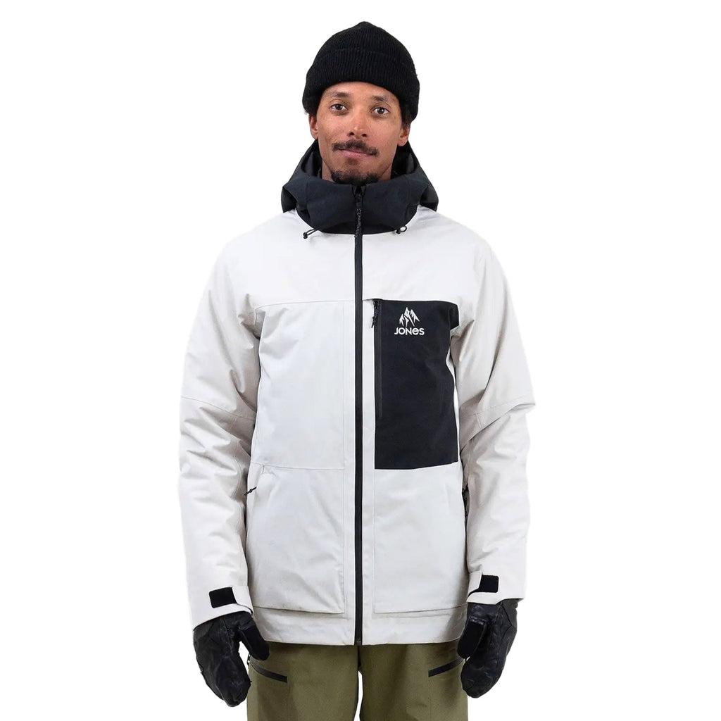 Jones Men's MTN Surf Recycled Jacket 2026 Smoke Gray - Comor - Go Play Outside