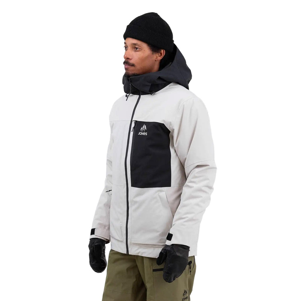 Jones Men's MTN Surf Recycled Jacket 2026 Smoke Gray - Comor - Go Play Outside