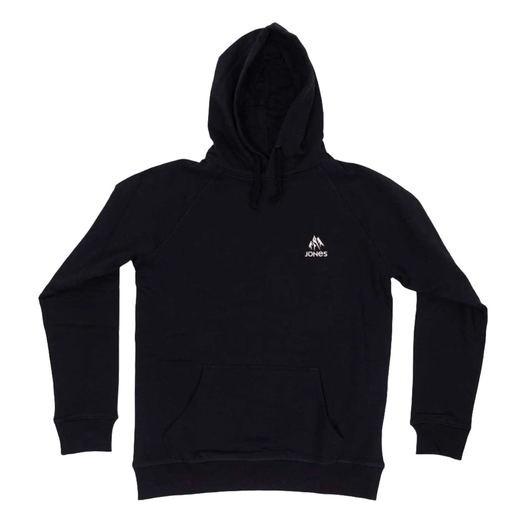 Jones Men's Truckee Organic Cotton Hoodie Stealth Black - Comor - Go Play Outside