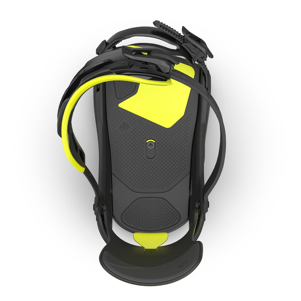 Jones Mercury FASE Art Snowboard Bindings 2026 Lime Art - Comor - Go Play Outside