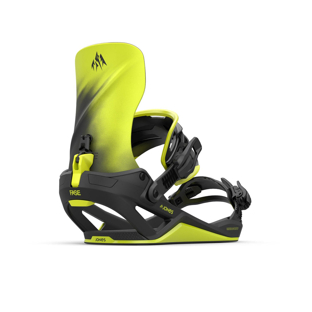 Jones Mercury FASE Art Snowboard Bindings 2026 Lime Art - Comor - Go Play Outside