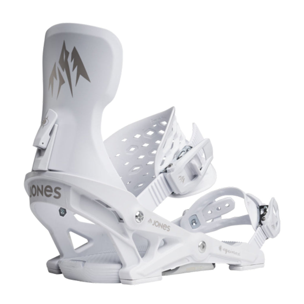 Jones Women's Equinox Snowboard Bindings 2026 Cloud White - Comor - Go Play Outside