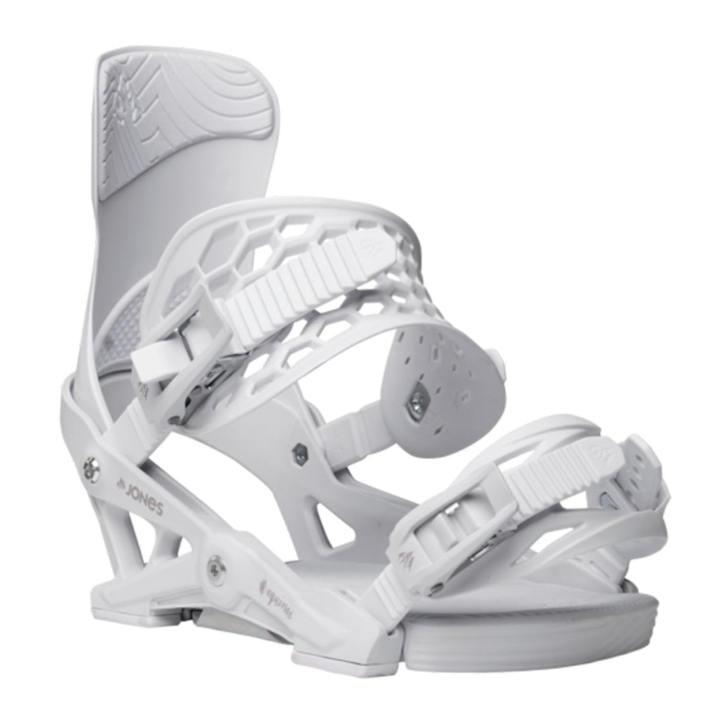 Jones Women's Equinox Snowboard Bindings 2026 Cloud White - Comor - Go Play Outside