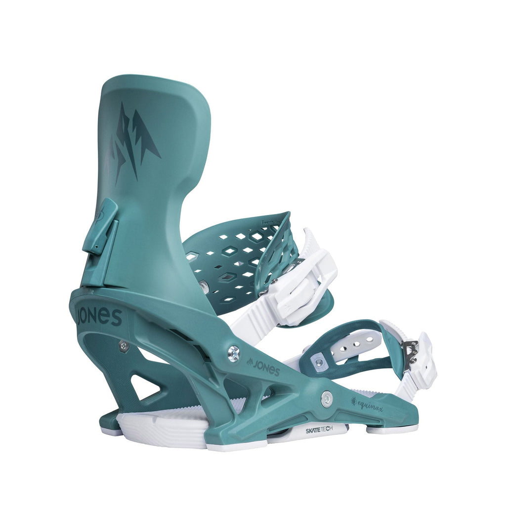 Jones Women's Equinox Snowboard Bindings 2026 Deep Teal - Comor - Go Play Outside
