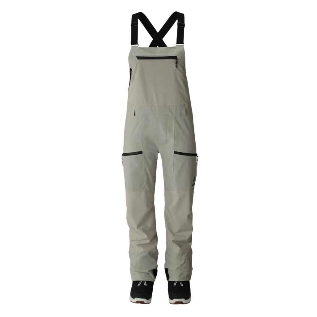 Jones Women's MTN Surf Recycled Bib Pant 2025 Smoke Grey - Comor - Go Play Outside