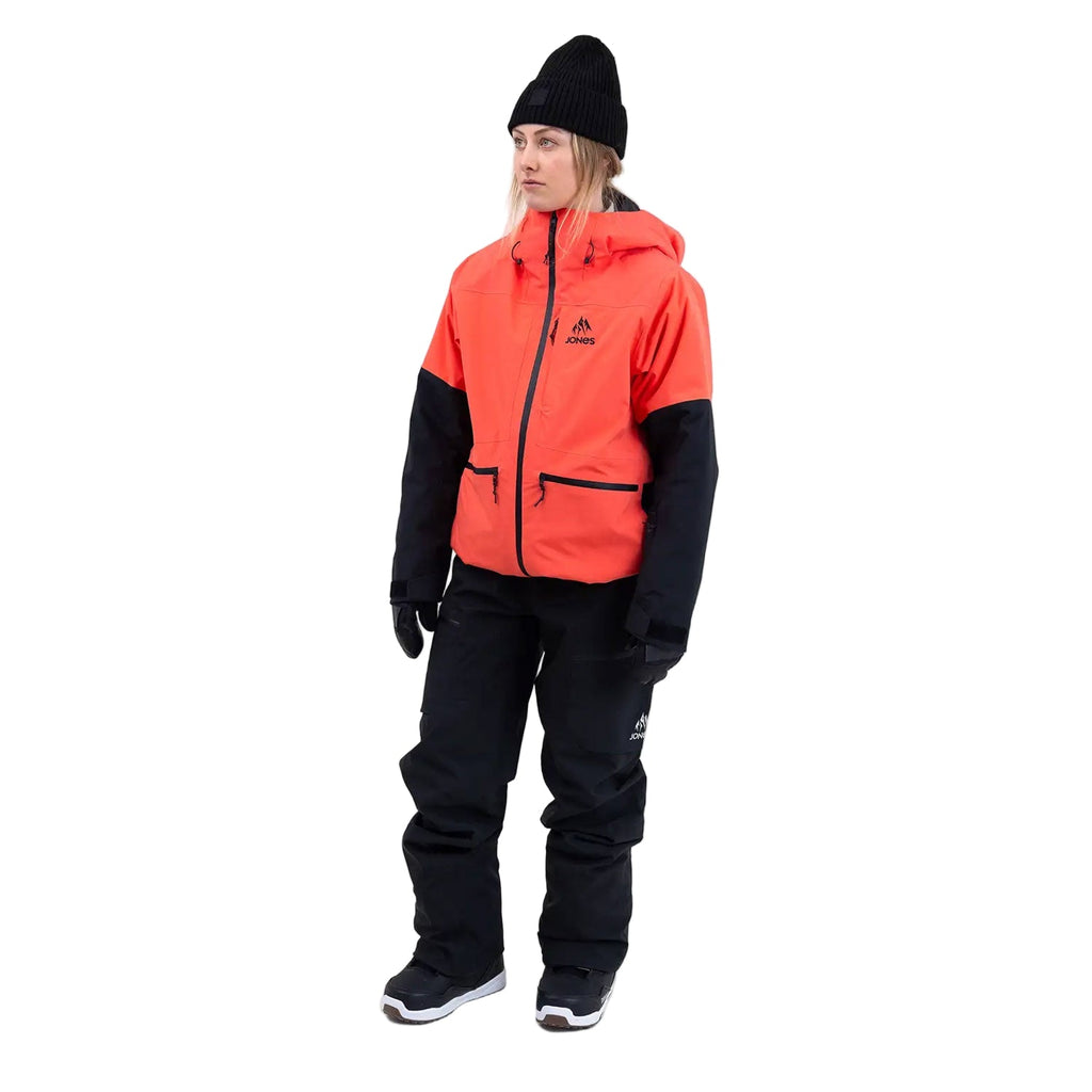 Jones Women's MTN Surf Recycled Jacket 2026 Deep Coral - Comor - Go Play Outside