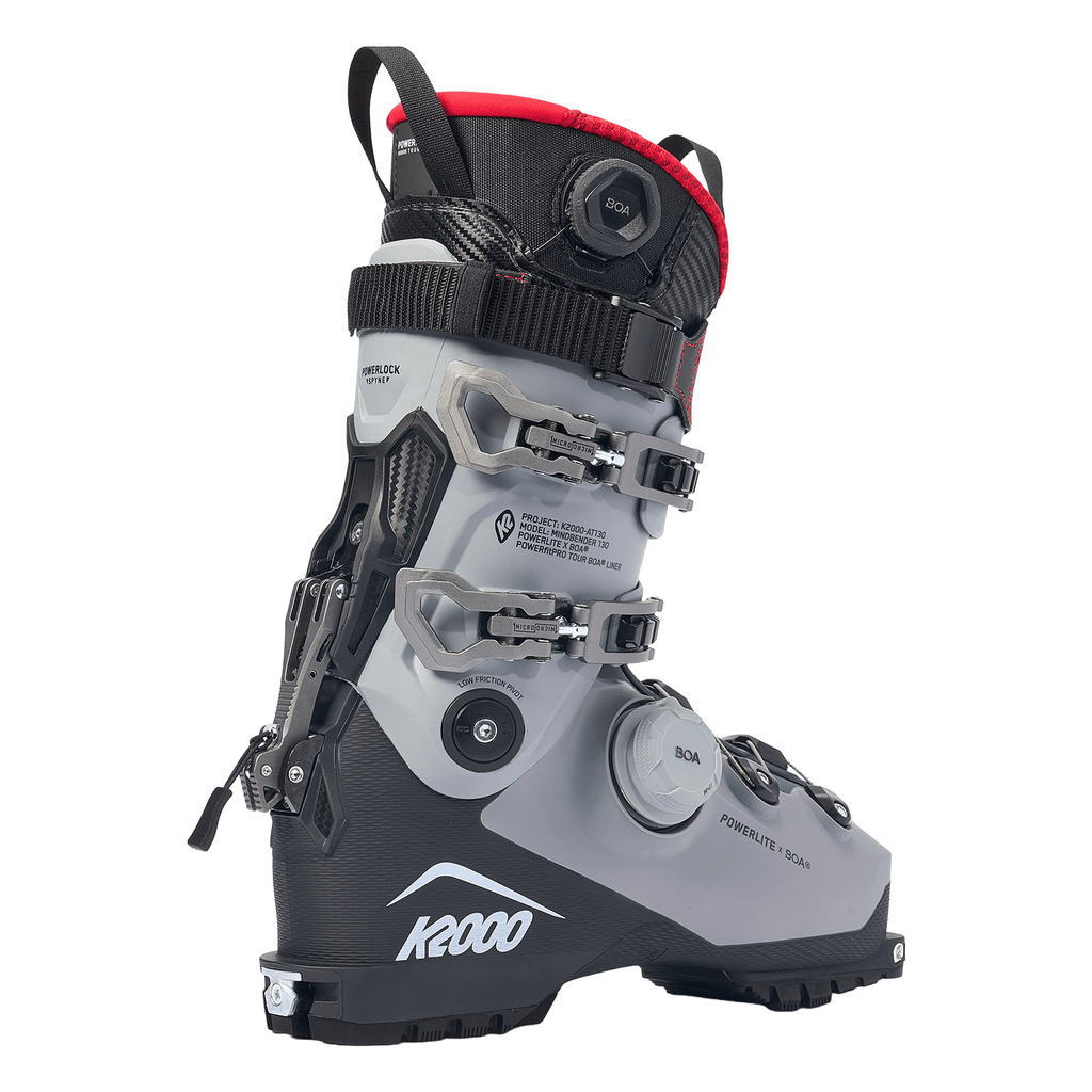 K2 K2000 AT130 Ski Boot 2026 Black/Silver - Comor - Go Play Outside